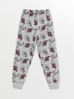 Beli Lastikli Spiderman Bask?l? Erkek ?ocuk Pijama Alt