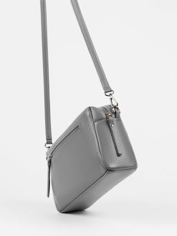 Женская кожаная сумка Richet 3176LN 830 Серый