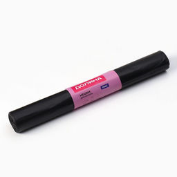 Мешки для мусора Доляна Люкс, 240 л, 40 мкм, 86120, ПВД, 10 шт., чёрные