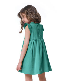 Платье для девочки праздничное нарядная форма детская одежда UD 6220 беж - Mini maxi фото 7