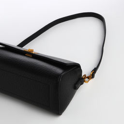 Сумка женская,26*9*12, отд на клапане, 2 ремня, чёрный - Textura фото 5