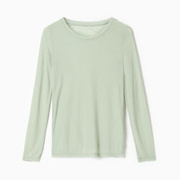 Лонгслив женский KAFTAN: Basic line, оливковый, размер 50-52
