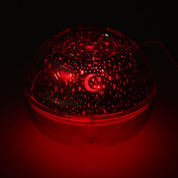 Увлажнитель воздуха Luazon HM-6, ночник «Звёздное небо», 0.5 л, 2 Вт, USB