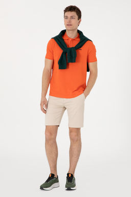 Erkek Regular Fit Polo Yaka Nar _i_e_i Basic Ti__rt Sepette S_rpriz _ndirim - U.s. polo assn фото 4