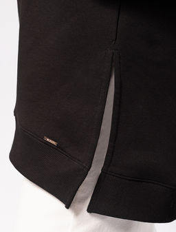 ЛИКВИДАЦИЯ / Джемпер с воротником стойкой на молнии из футера-трехнитки - Vilatte фото 3