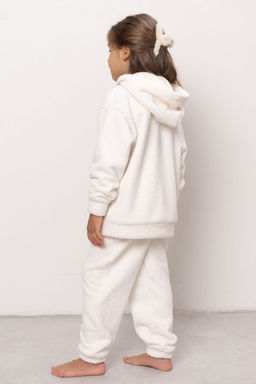 Брюки детские из теплой плюшевой ткани 6711K-50151.1H-121 - Almando melado фото 4