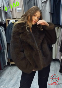 Шуба женская из искусственного меха