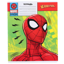 Цена за 20 шт. Тетрадь в линейку 12 листов, 5 видов МИКС, обложка мелованный картон,