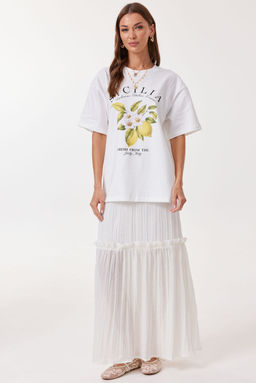 Футболка LYUSHe 4137 лимон