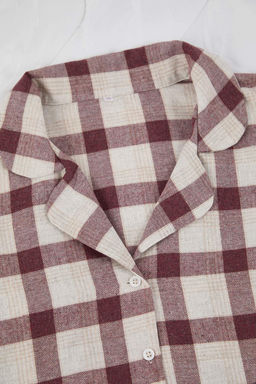 Gul Kurusu Kal?n/K?sl?k Ekoseli Flanel Dokuma Pijama Tak?m? THMAW26PT00196 - Trendyolmilla фото 18