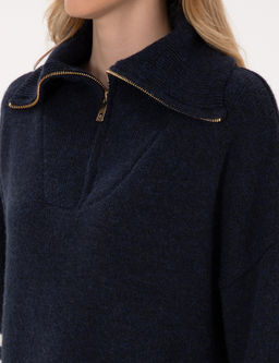 Lacivert Comfort Fit Kazak - Pierre cardin фото 7