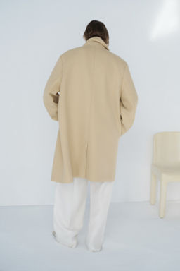 Abrigo oversize en mezcla de lana - H&m фото 5
