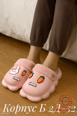 Женские тапочки с резиновой подошвой - Bruno фото 2