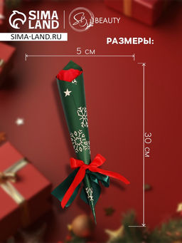 Новогодняя мыльная красная роза - SB BEAUTY фото 2