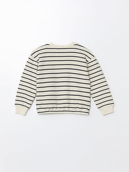 Bisiklet Yaka K?z ?ocuk Sweatshirt - Waikiki фото 3