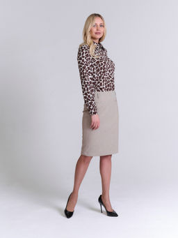 Юбка для холодной погоды в составе ШЕРСТЬ