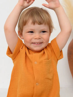 Песочник из муслина салатовый - Carrot фото 7