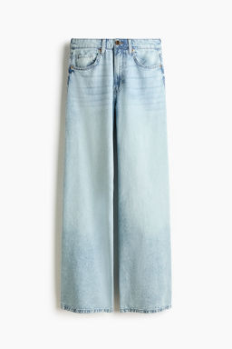 Wide High Waist Jeans - H&m фото 4