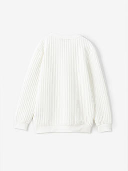 Bisiklet Yaka Uzun Kollu Erkek Sweatshirt - Waikiki фото 2