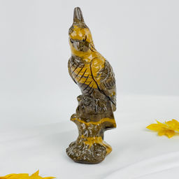 Статуэтка Попугай из Яшмы - Радуга самоцветов фото 2