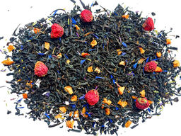 КамлёвЪ Черный чай крупнолистовой Клубника-Розмарин, 50 г - Камлевъ фото 4