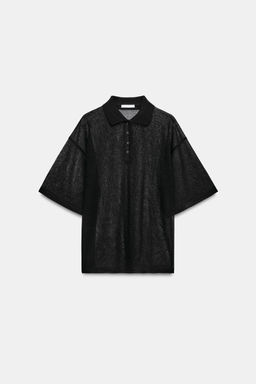 POLO R?STICO / Negro - Zara фото 6
