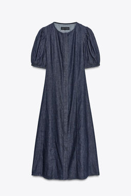 ZW COLLECTION DENIM DRESS - Zara фото 5