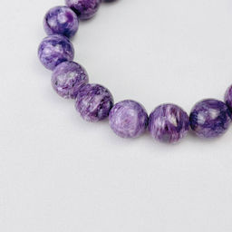 Браслет из Чароита 18,5 см - Радуга самоцветов фото 2