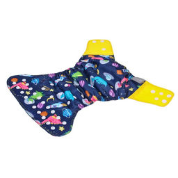 Трусики-подгузник, многоразовый, Космонавты - Крошка я фото 3