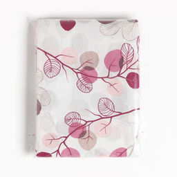 Пододеяльник 1.5-спальный Экономь и Я. Эвкалипт, 147210 см, розовый, бязь  фото 4