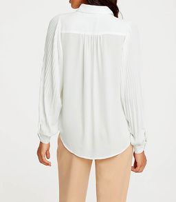 Блузка, экрю - Linea tesini фото 4