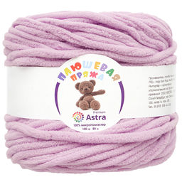Плюшевая пряжа "Astra Premium"ТМ 100%микрополиэстер 2х100гр/80м