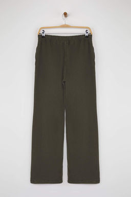 Bej More Sustainable %100 Tencel Beli Lastikli Yuksek Bel Jeans TWOSS24JE00203 - Trendyolmilla фото 10