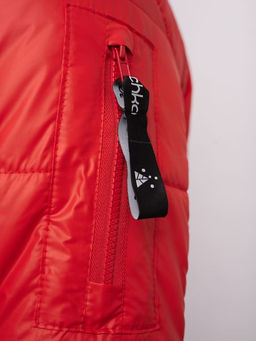 Пальто демисезонное Аврора красный - Yollochka фото 10