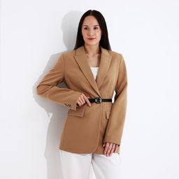 Ремень женский, ширина 2 см, винт, пряжка металл, цвет чёрный - Simaland фото 3