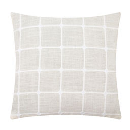 Наволочка декоративная Этель Квадраты цвет молочный,45х45 см полиэстер  фото 7