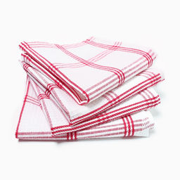 Набор декоративных салфеток «Этель» Red, 30×30 см, 4 шт., 100% хлопок