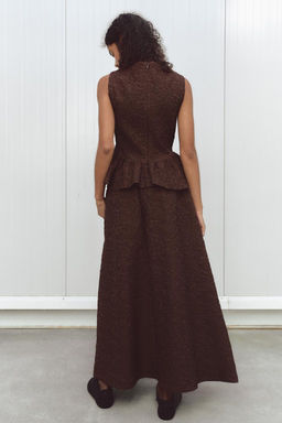 JACQUARD MID-LENGTH SKIRT - Zara фото 4