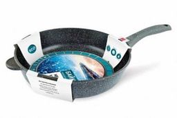 Сковорода Байкал Природные минералы, несъемная ручка, 28 см - Нева металл посуда фото 2