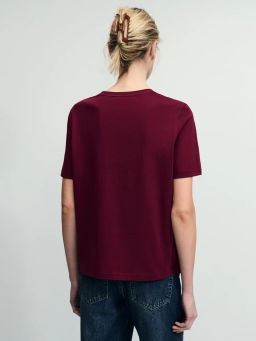 Базовая футболка из хлопка / Zarina фото 5