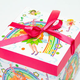 Цена за 12 шт. Коробка Самосборная Детская Фея 15х15х15 см - Simaland фото 3