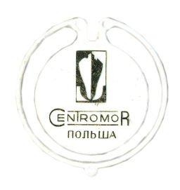 Значок рекламный Centromor (Польша)