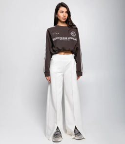 Спортивные брюки #ОБШ1726, белый