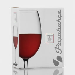Бокалы для вина Paşabahçe Classique, 445 мл, набор 2 шт., стекло, прозрачные