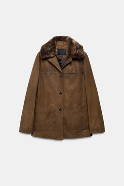 ZW COLLECTION LIMITED EDITION LEATHER JACKET - Zara фото 23