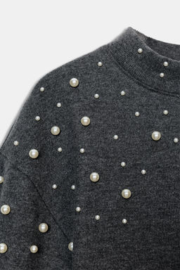 SOFT FAUX PEARL JUMPER - Zara фото 7