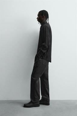 FLUID JACQUARD SHIRT - Zara фото 4