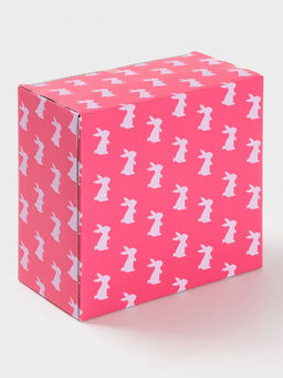 Менажница 3 ячейки Доляна Зайка в золотом, 16.5?7.5 см, доломит, белая