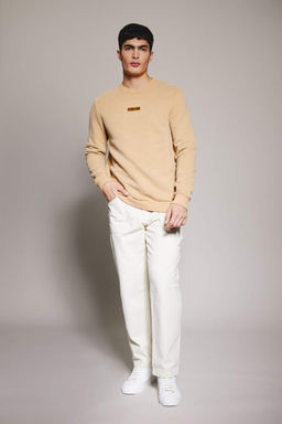 Толстовка обычного кроя с круглым вырезом - Defacto фото 2