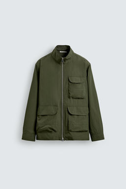 TECHNICAL PARKA WITH POCKETS - Zara фото 8